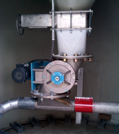 Carolina Conveyor Rotary Valve Application