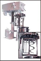Trishaft Mixer